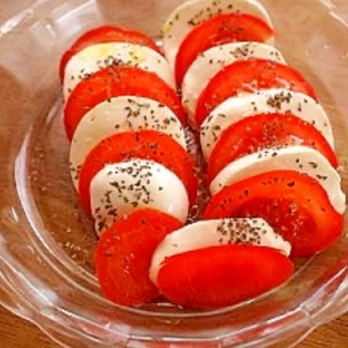 イタリアンなおつまみ トマト モッツレアチーズ レシピ 作り方 By ブ 子 楽天レシピ